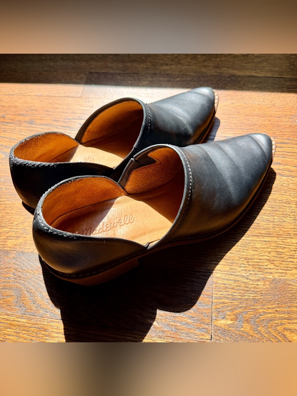 Madewell The Brady Lowcut Bootie – Size 7, True Black - Picture 2 of 6